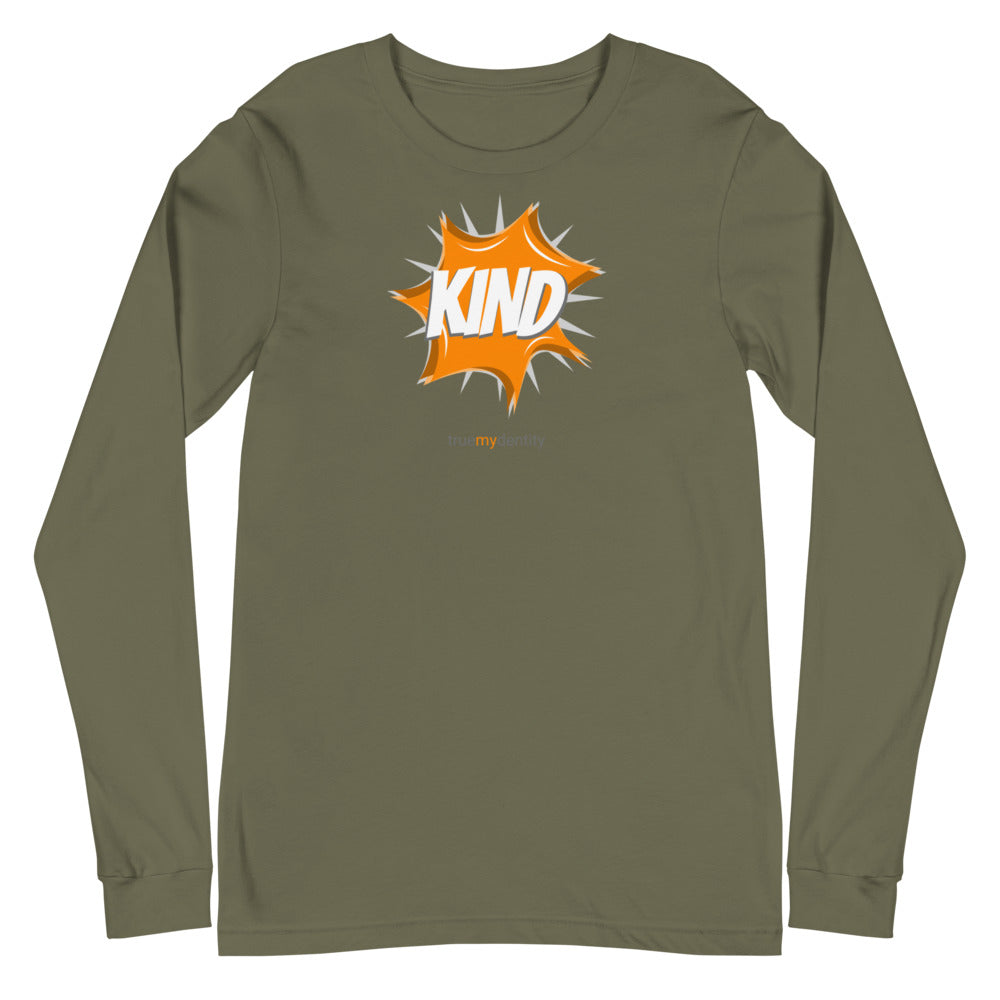 KIND Long Sleeve Shirt Action Design | Unisex