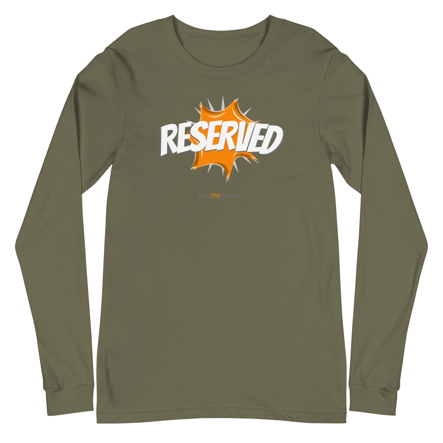 RESERVED Long Sleeve Shirt Action Design | Unisex