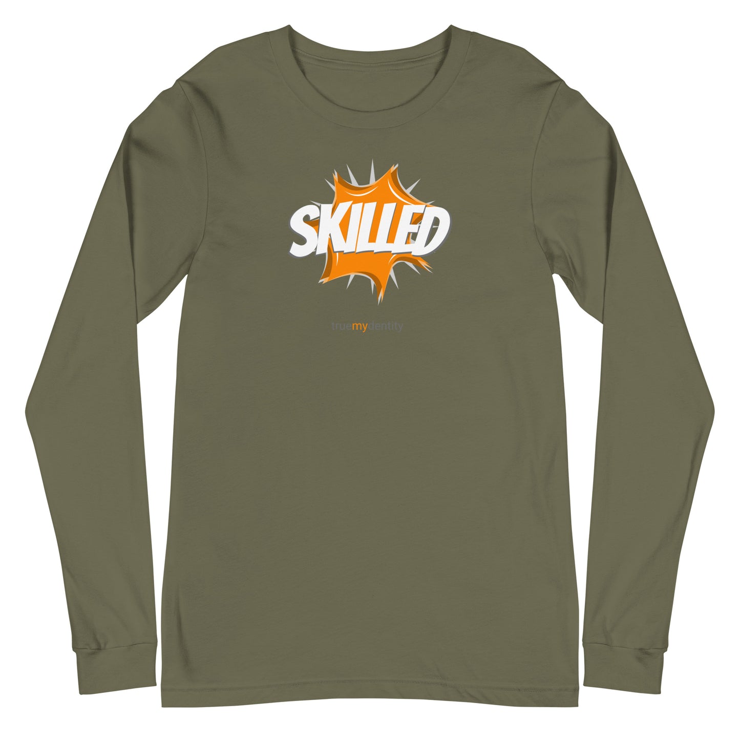 SKILLED Long Sleeve Shirt Action Design | Unisex