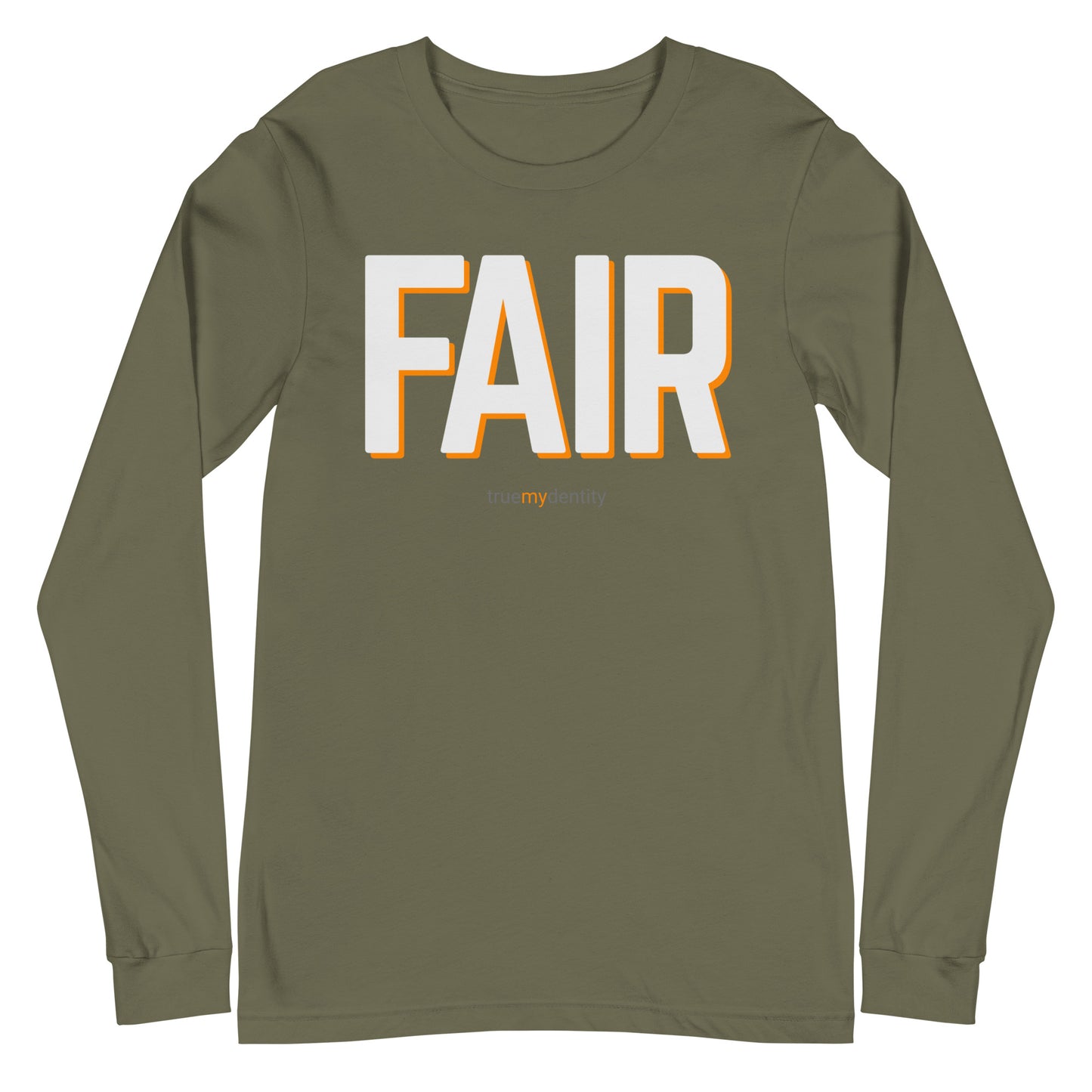FAIR Long Sleeve Shirt Bold Design | Unisex