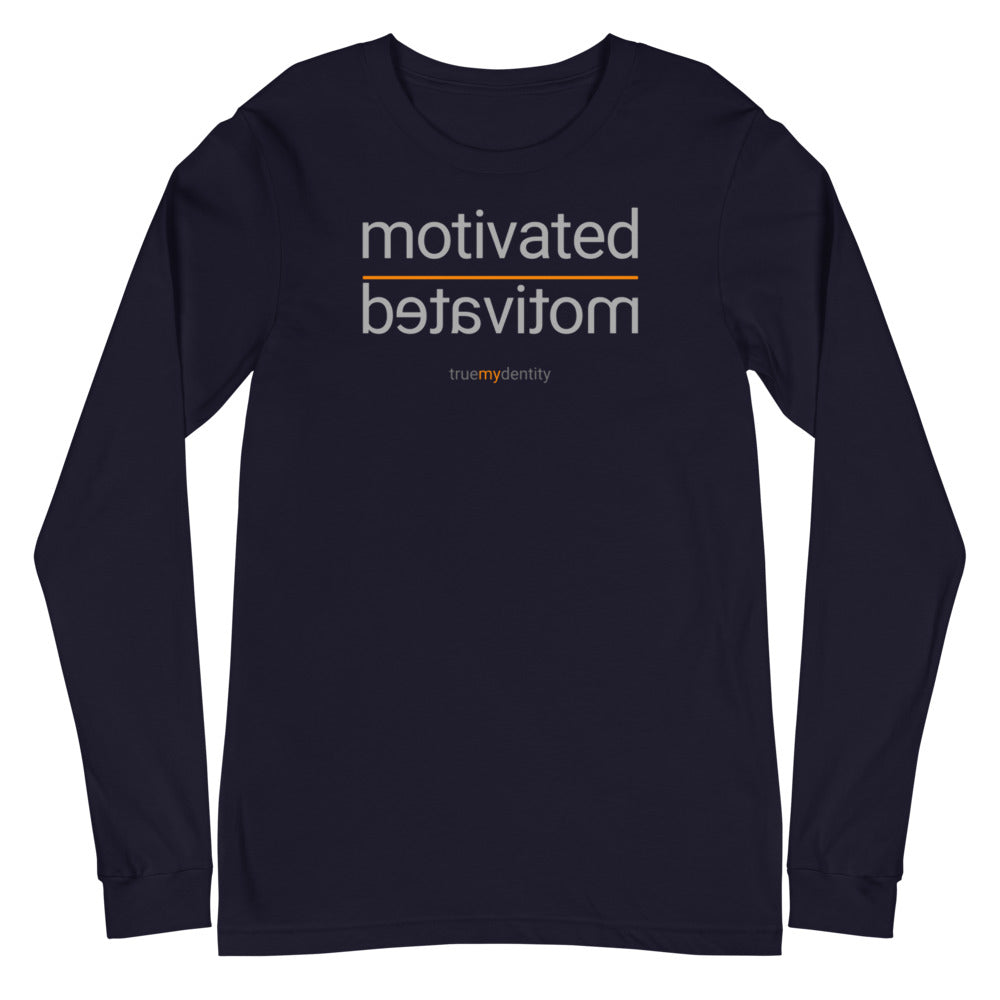 MOTIVATED Long Sleeve Shirt Reflection Design | Unisex