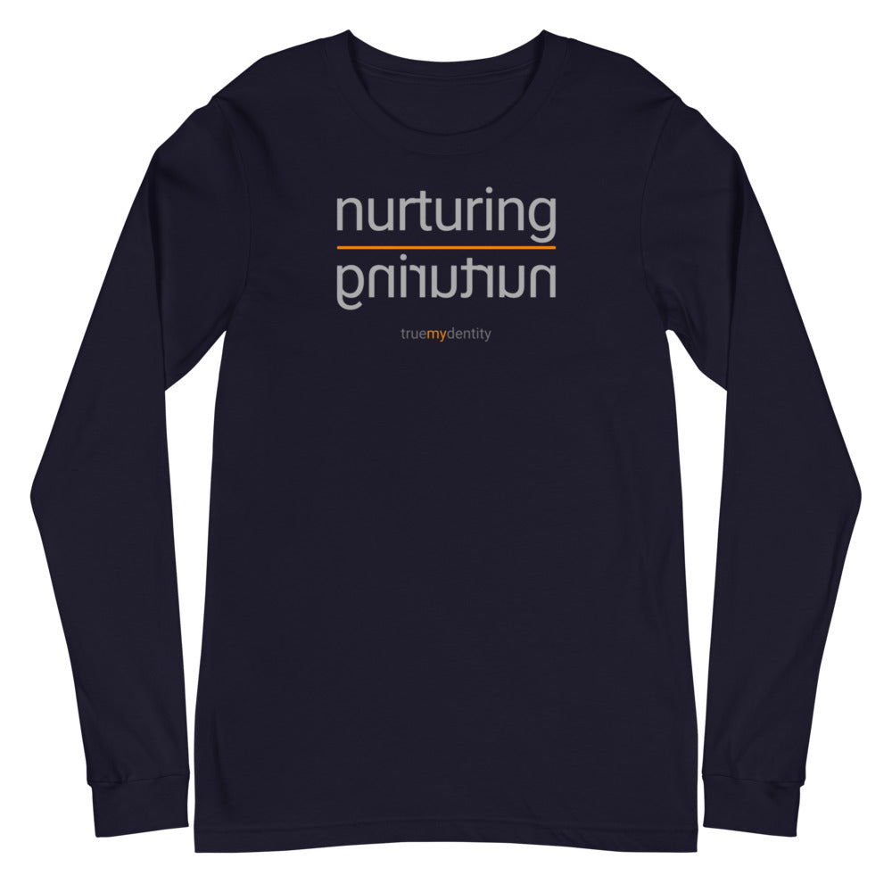 NURTURING Long Sleeve Shirt Reflection Design | Unisex