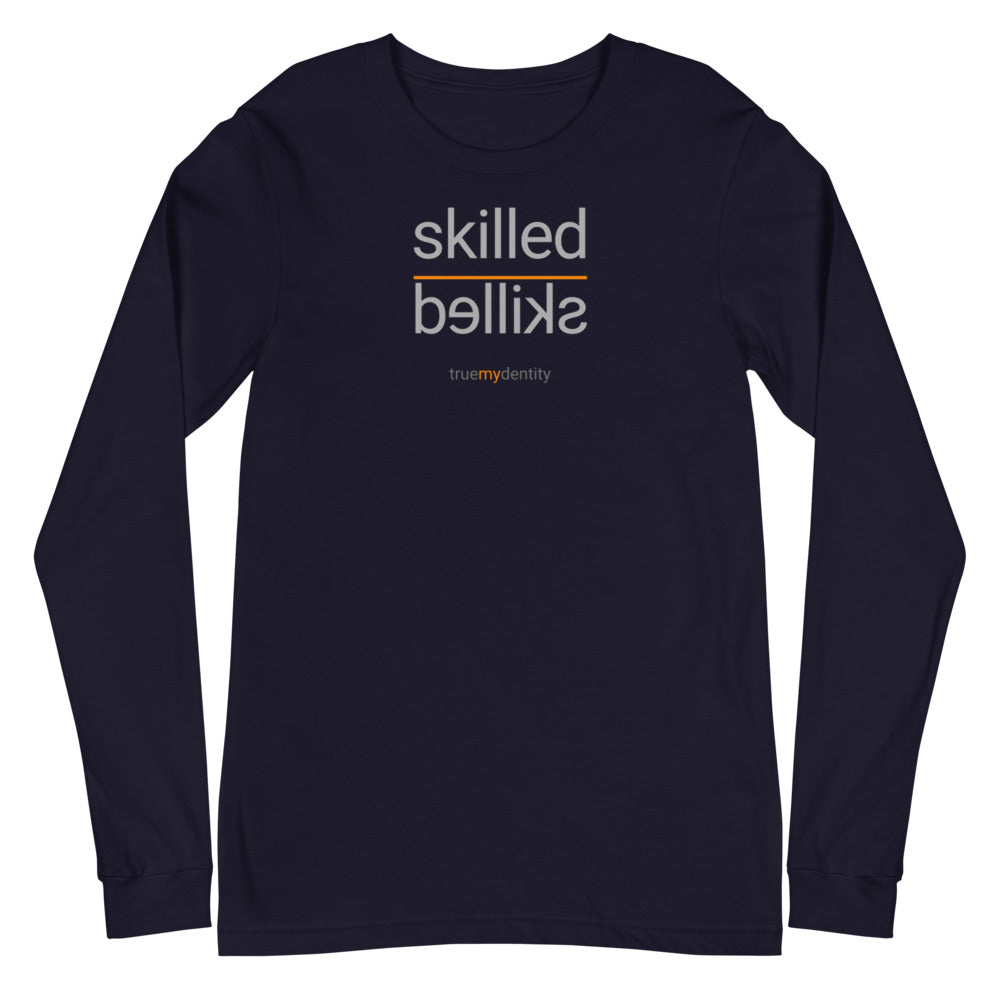 SKILLED Long Sleeve Shirt Reflection Design | Unisex