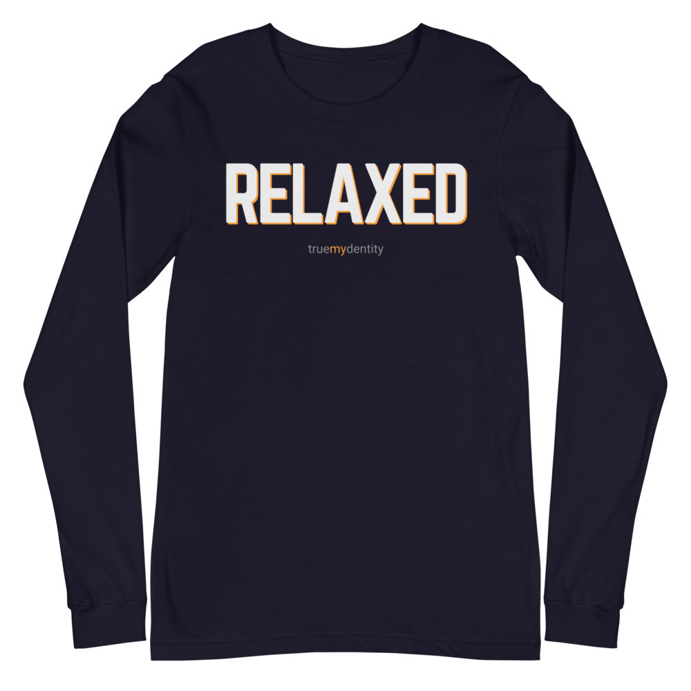 RELAXED Long Sleeve Shirt Bold Design | Unisex