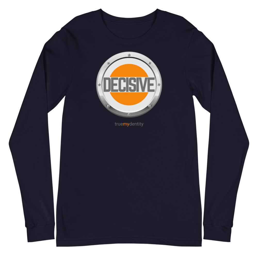 DECISIVE Long Sleeve Shirt Core Design | Unisex