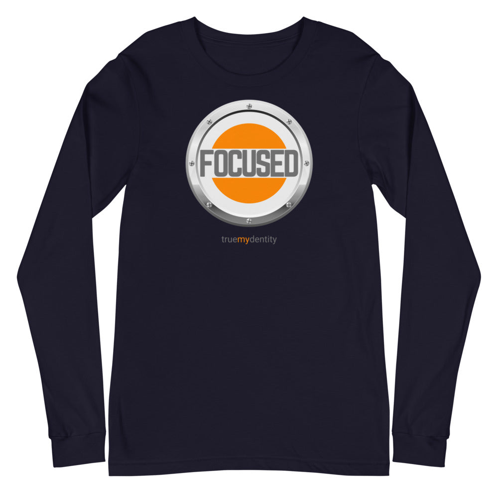 FOCUSED Long Sleeve Shirt Core Design | Unisex