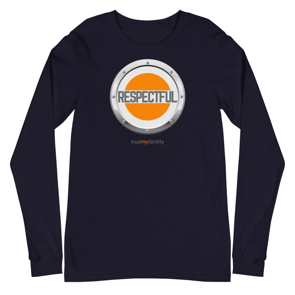 RESPECTFUL Long Sleeve Shirt Core Design | Unisex