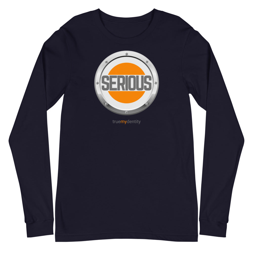 SERIOUS Long Sleeve Shirt Core Design | Unisex