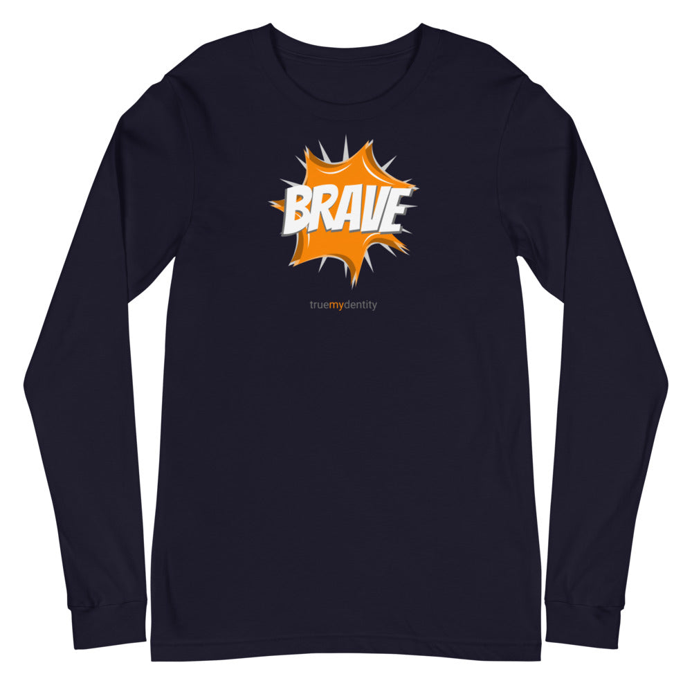BRAVE Long Sleeve Shirt Action Design | Unisex