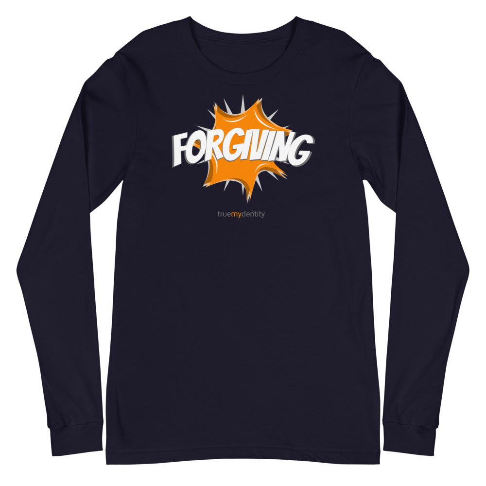 FORGIVING Long Sleeve Shirt Action Design | Unisex