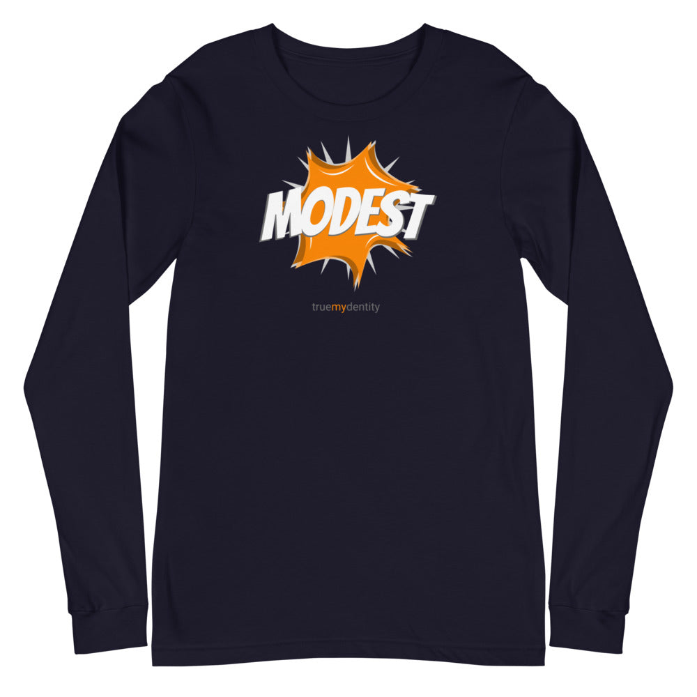 MODEST Long Sleeve Shirt Action Design | Unisex