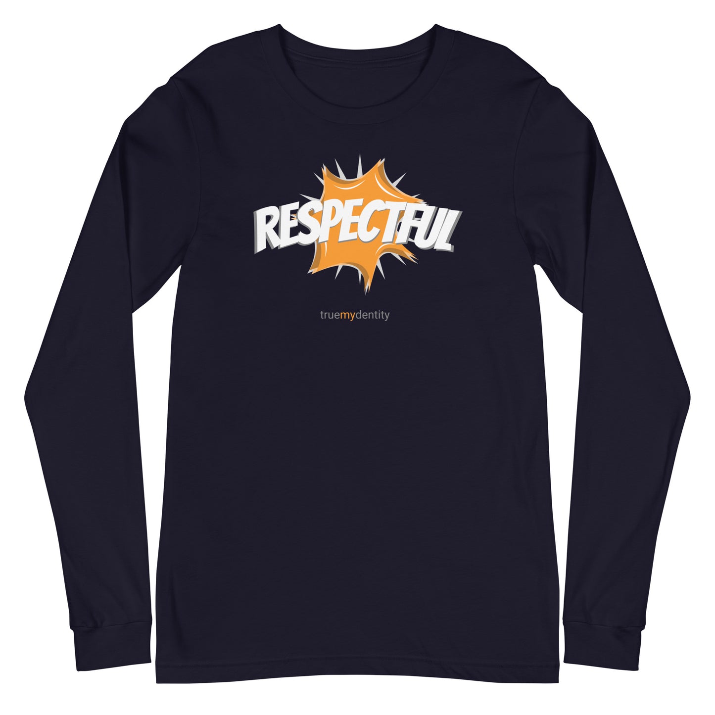 RESPECTFUL Long Sleeve Shirt Action Design | Unisex