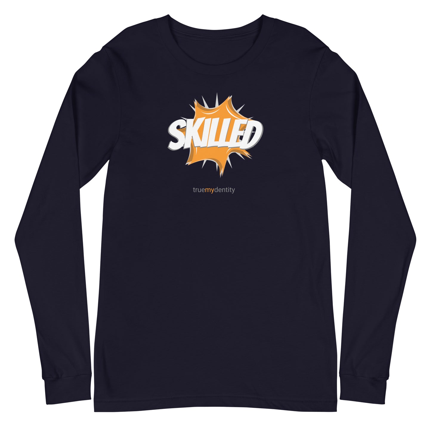 SKILLED Long Sleeve Shirt Action Design | Unisex