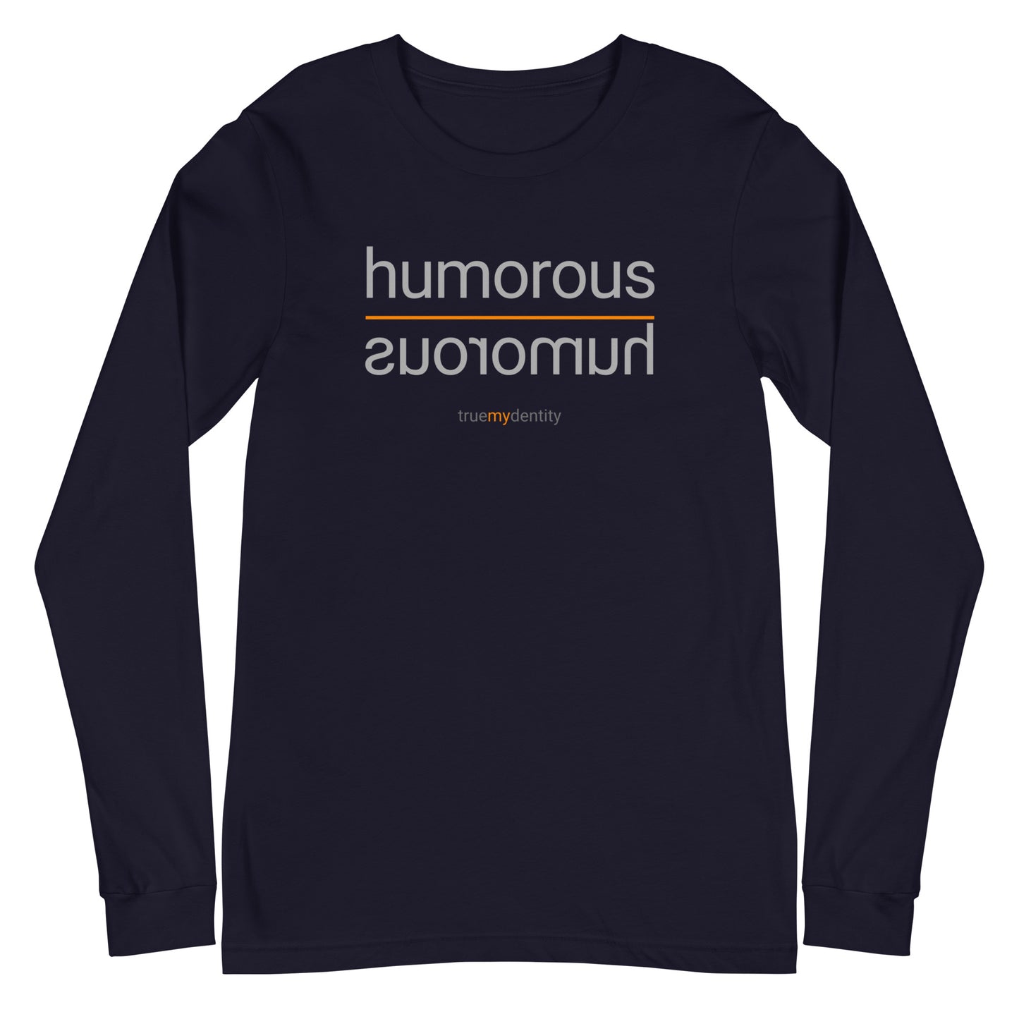 HUMOROUS Long Sleeve Shirt Reflection Design | Unisex