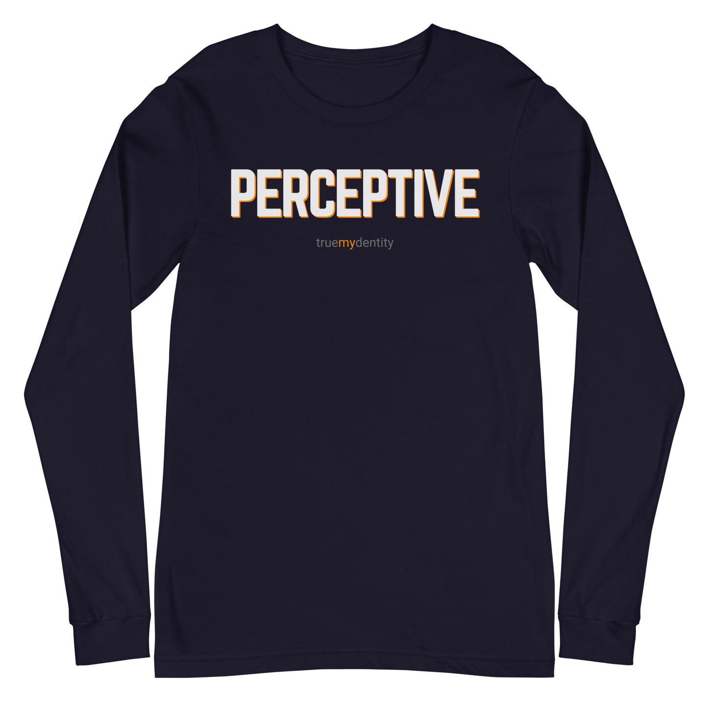 PERCEPTIVE Long Sleeve Shirt Bold Design | Unisex