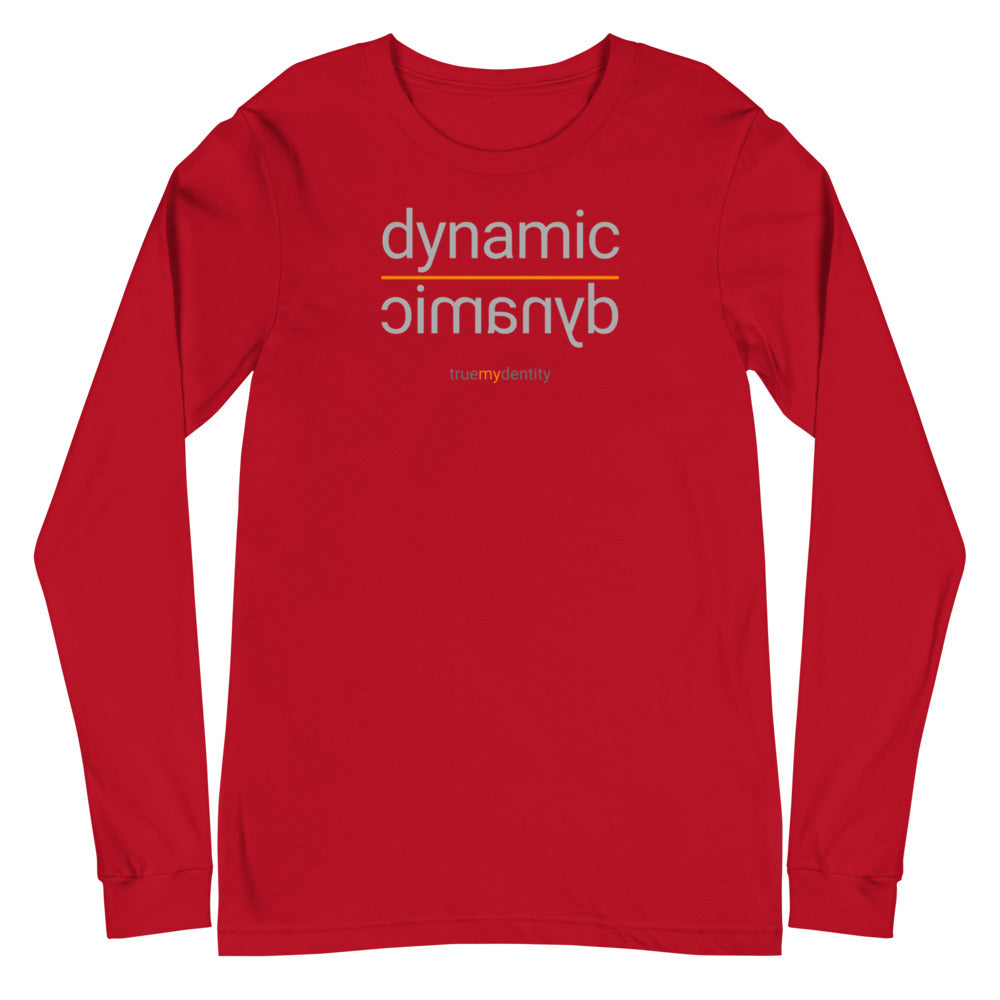 DYNAMIC Long Sleeve Shirt Reflection Design | Unisex