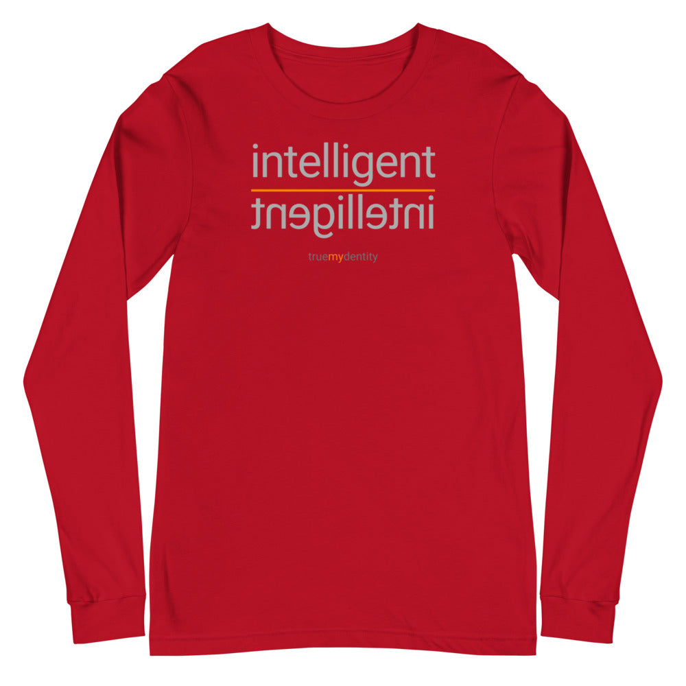 INTELLIGENT Long Sleeve Shirt Reflection Design | Unisex