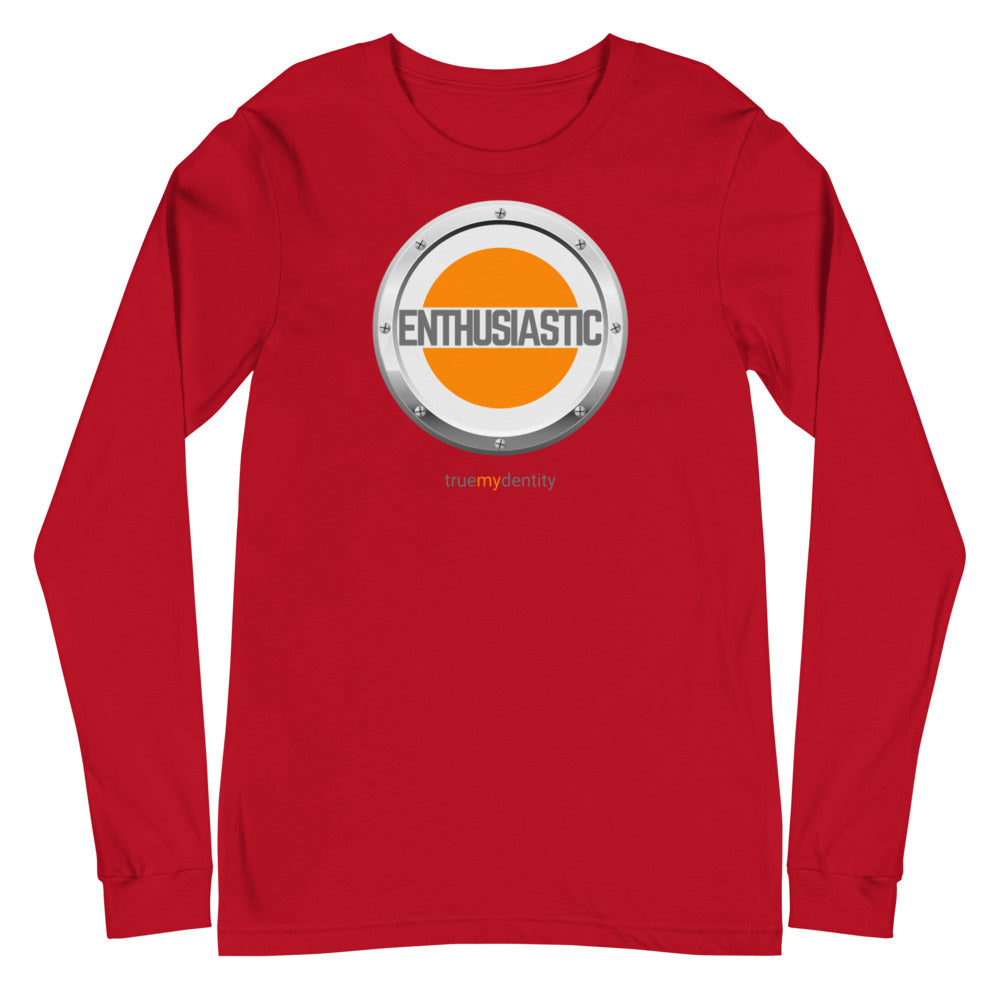 ENTHUSIASTIC Long Sleeve Shirt Core Design | Unisex