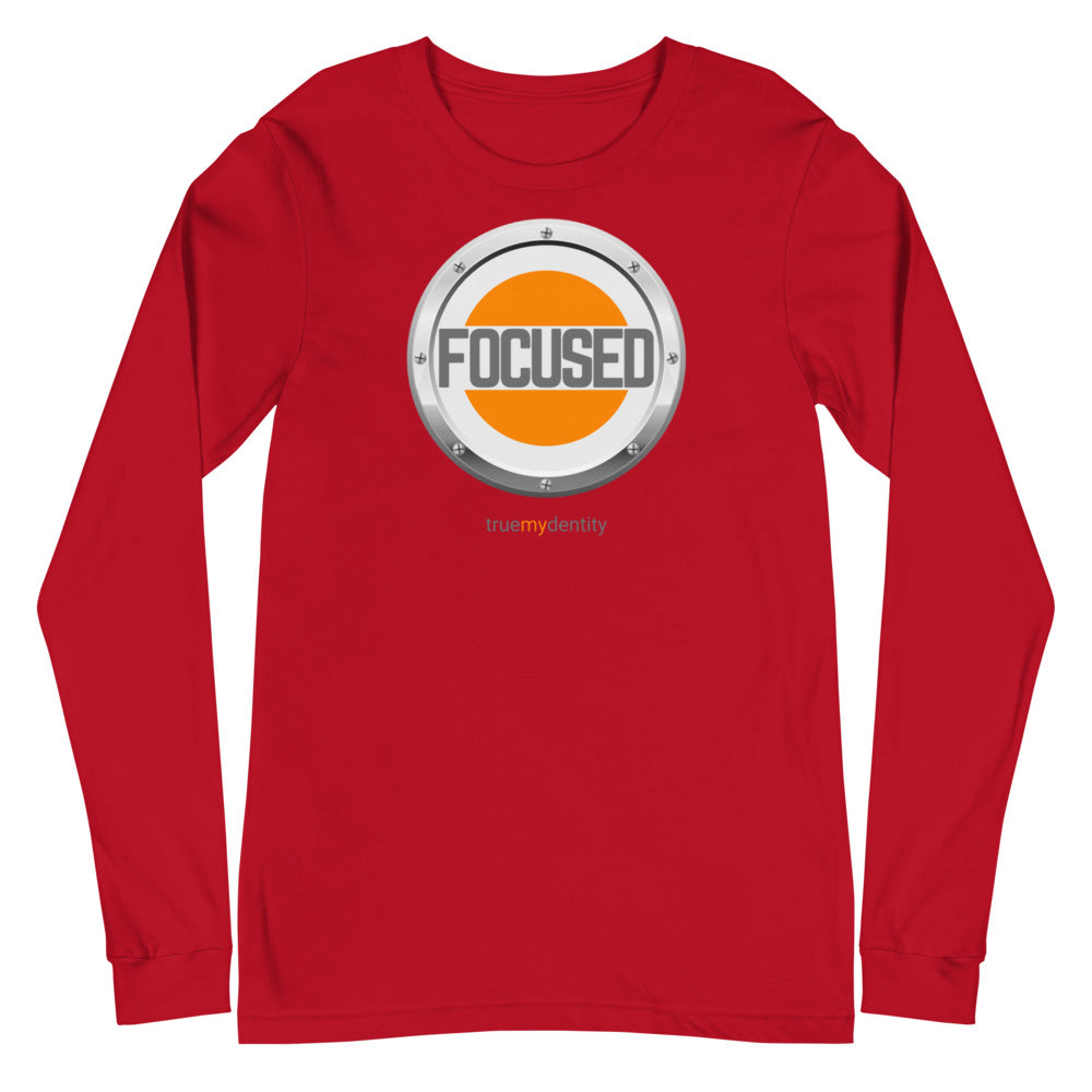 FOCUSED Long Sleeve Shirt Core Design | Unisex