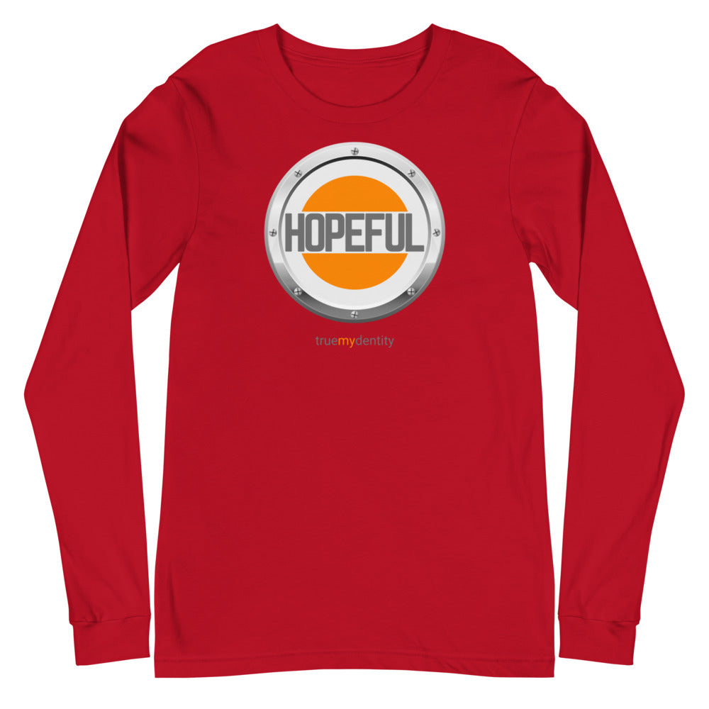 HOPEFUL Long Sleeve Shirt Core Design | Unisex
