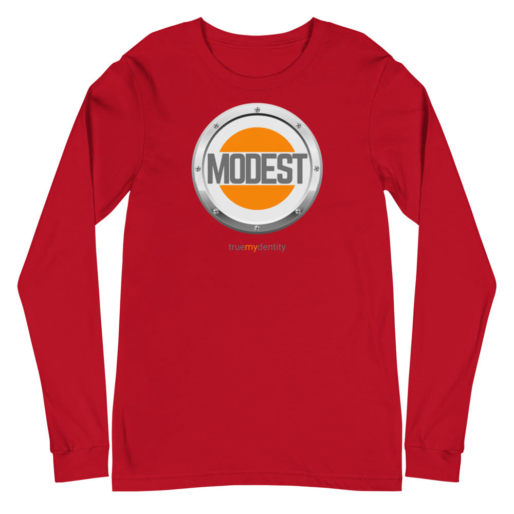 MODEST Long Sleeve Shirt Core Design | Unisex