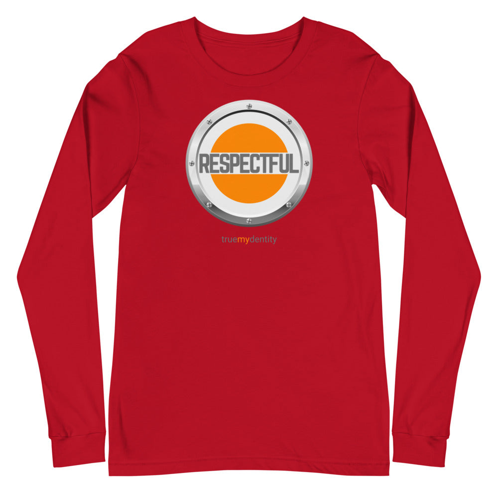 RESPECTFUL Long Sleeve Shirt Core Design | Unisex