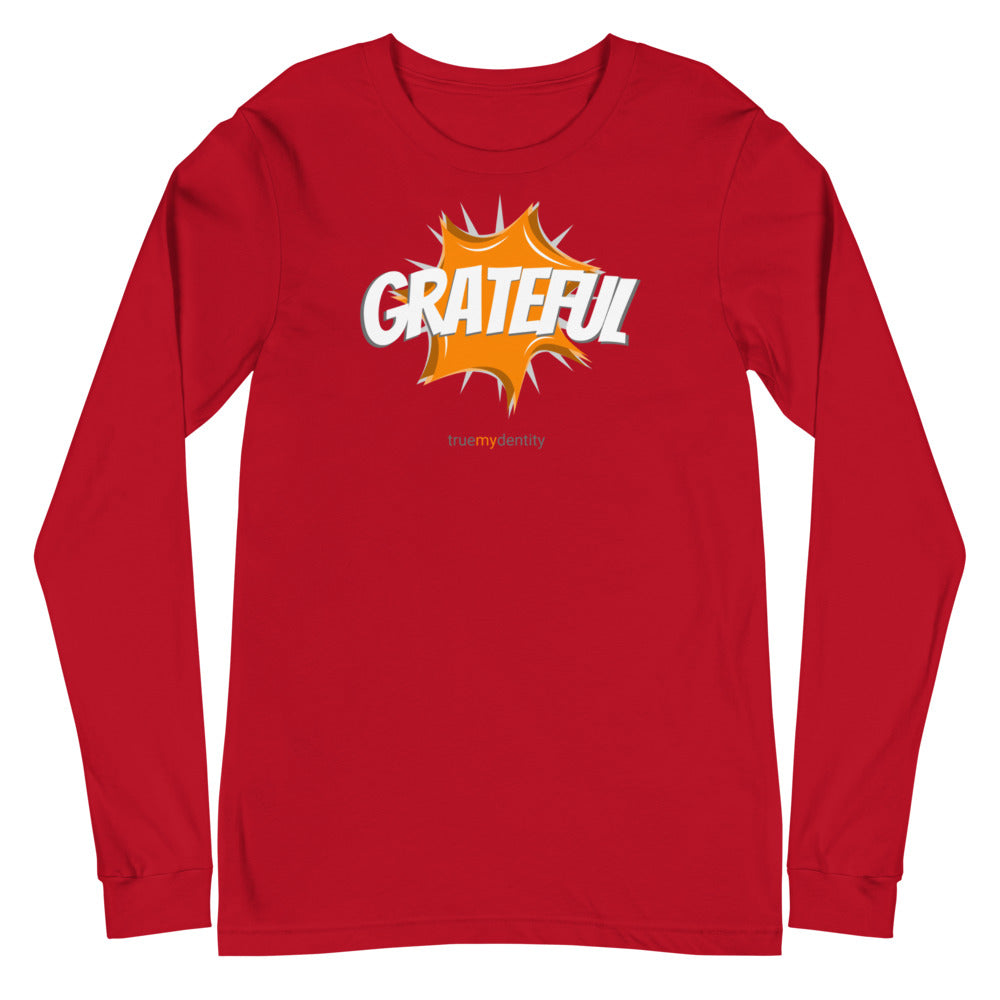 GRATEFUL Long Sleeve Shirt Action Design | Unisex