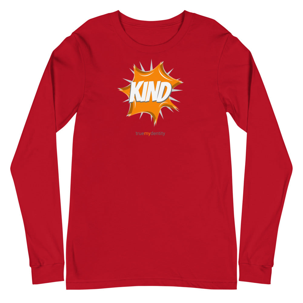 KIND Long Sleeve Shirt Action Design | Unisex