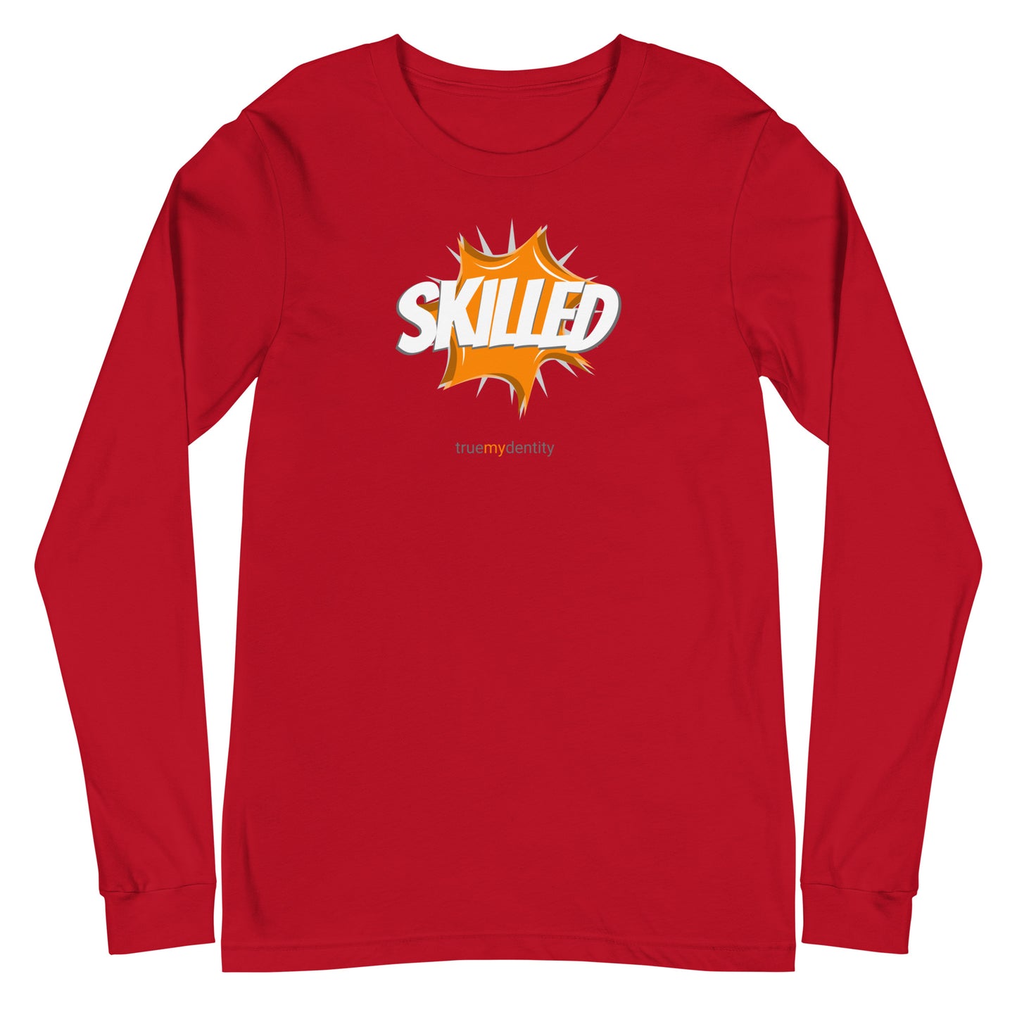 SKILLED Long Sleeve Shirt Action Design | Unisex