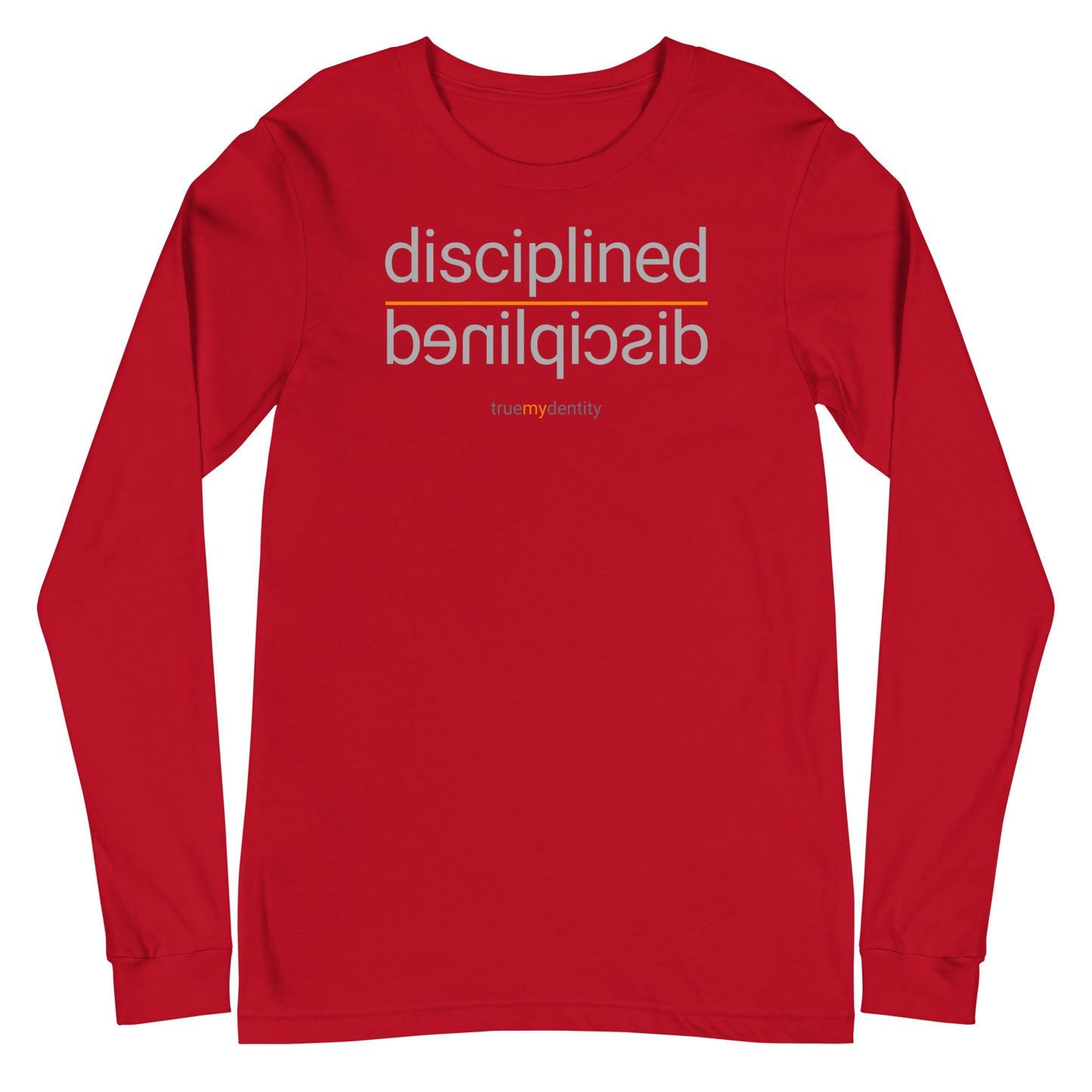DISCIPLINED Long Sleeve Shirt Reflection Design | Unisex