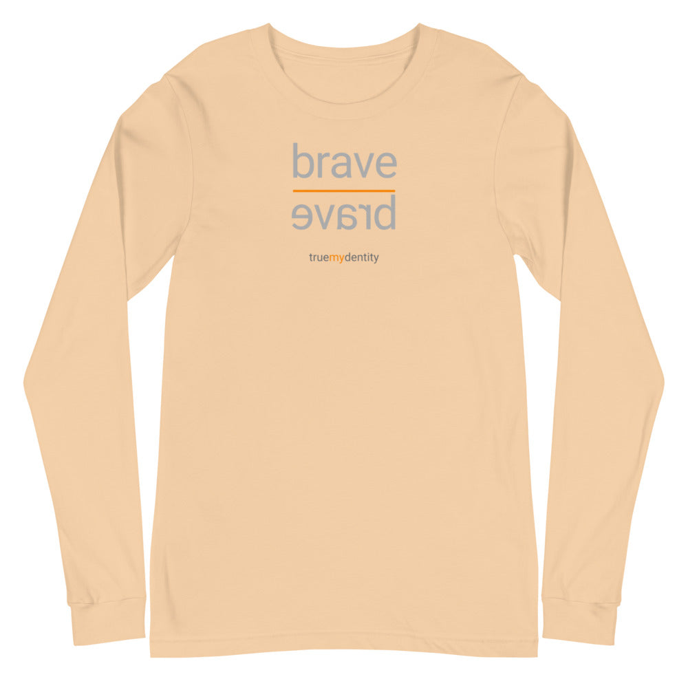 BRAVE Long Sleeve Shirt Reflection Design | Unisex