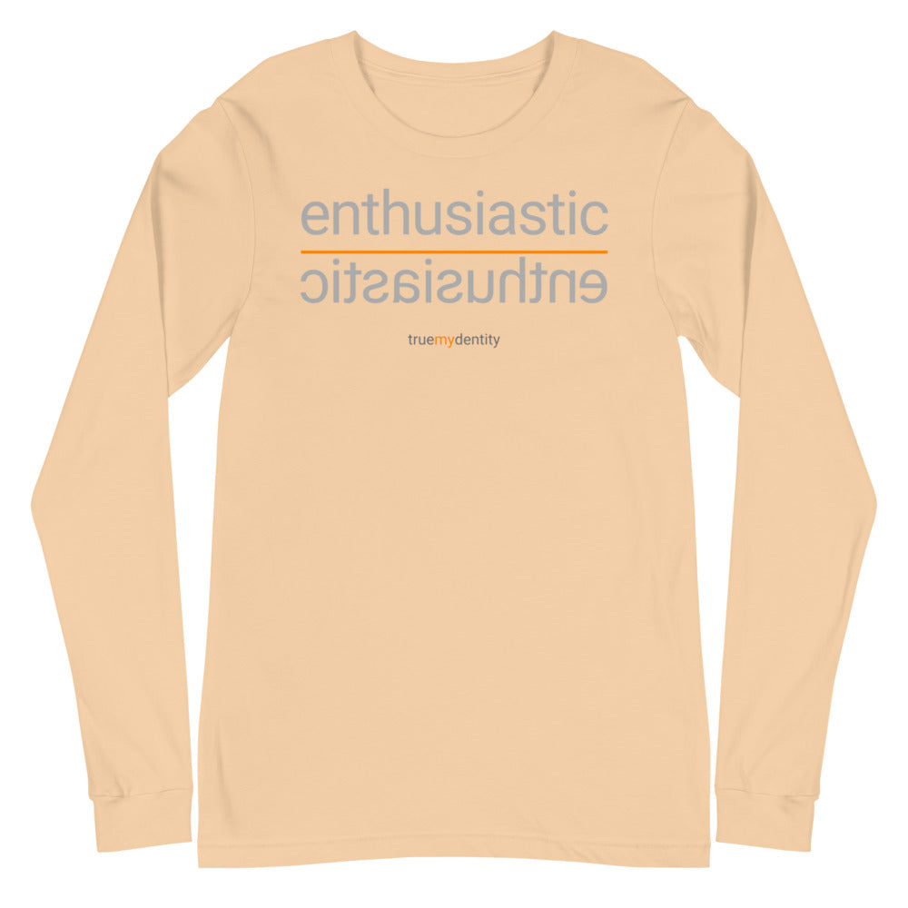 ENTHUSIASTIC Long Sleeve Shirt Reflection Design | Unisex