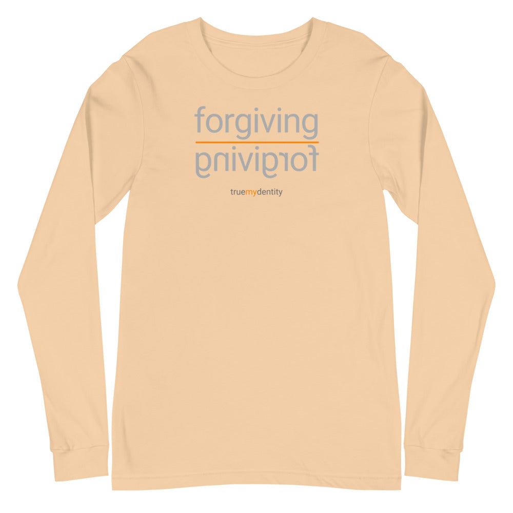 FORGIVING Long Sleeve Shirt Reflection Design | Unisex