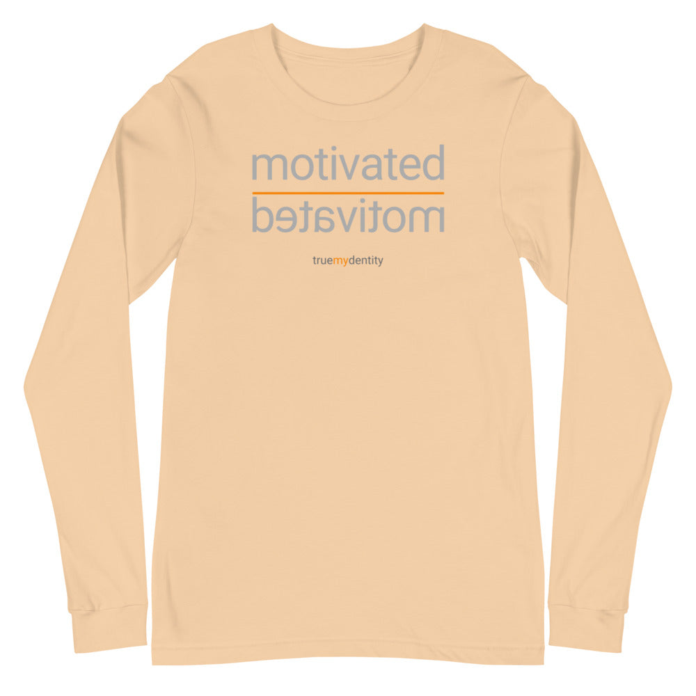 MOTIVATED Long Sleeve Shirt Reflection Design | Unisex