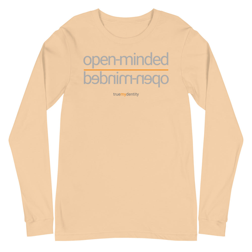 OPEN-MINDED Long Sleeve Shirt Reflection Design | Unisex