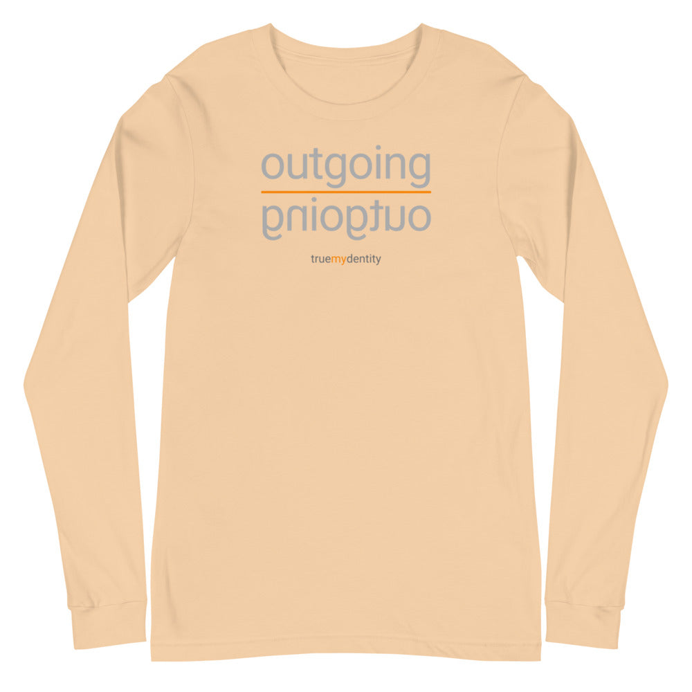 OUTGOING Long Sleeve Shirt Reflection Design | Unisex