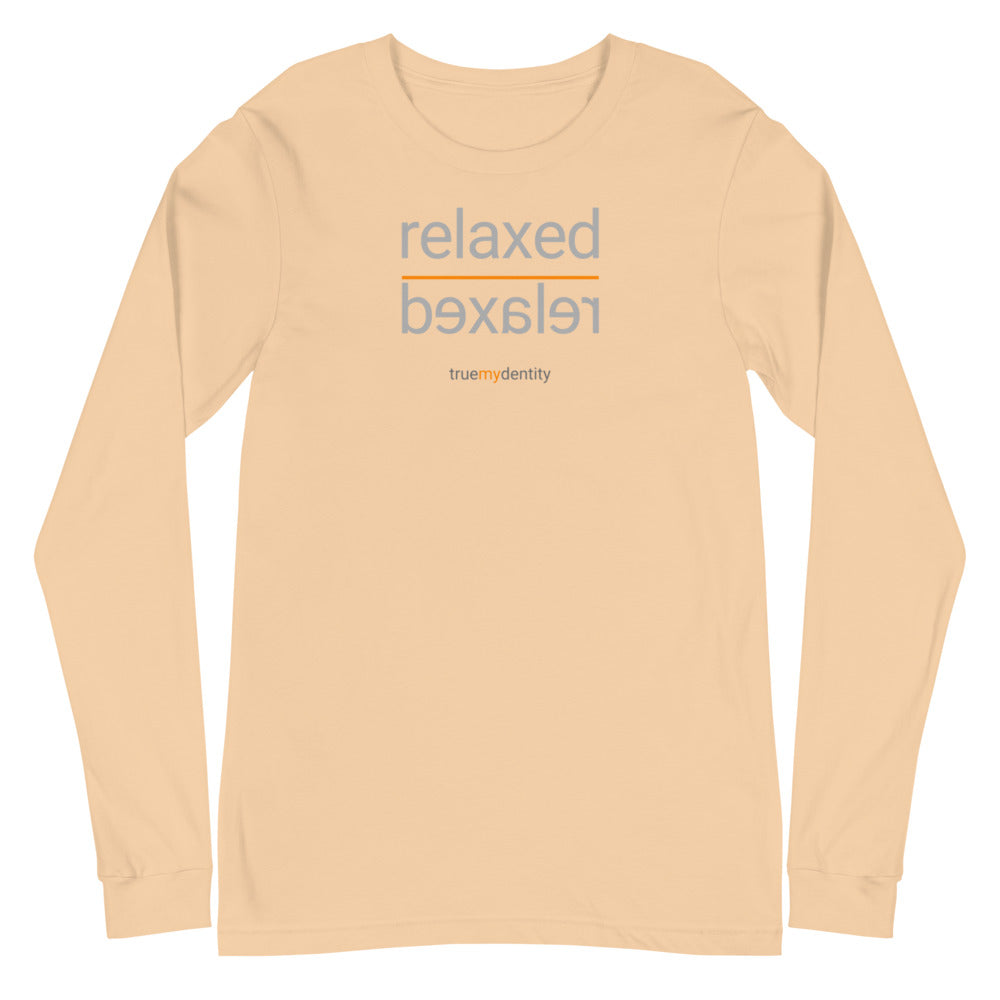 RELAXED Long Sleeve Shirt Reflection Design | Unisex
