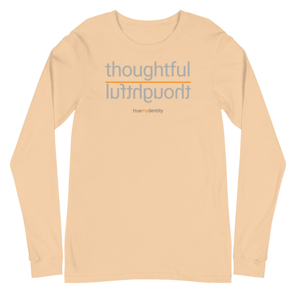 THOUGHTFUL Long Sleeve Shirt Reflection Design | Unisex