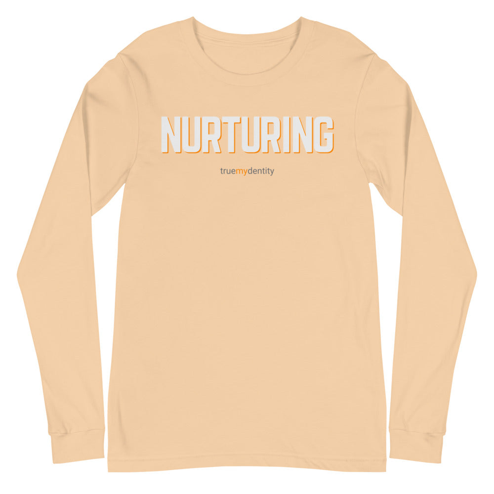 NURTURING Long Sleeve Shirt Bold Design | Unisex