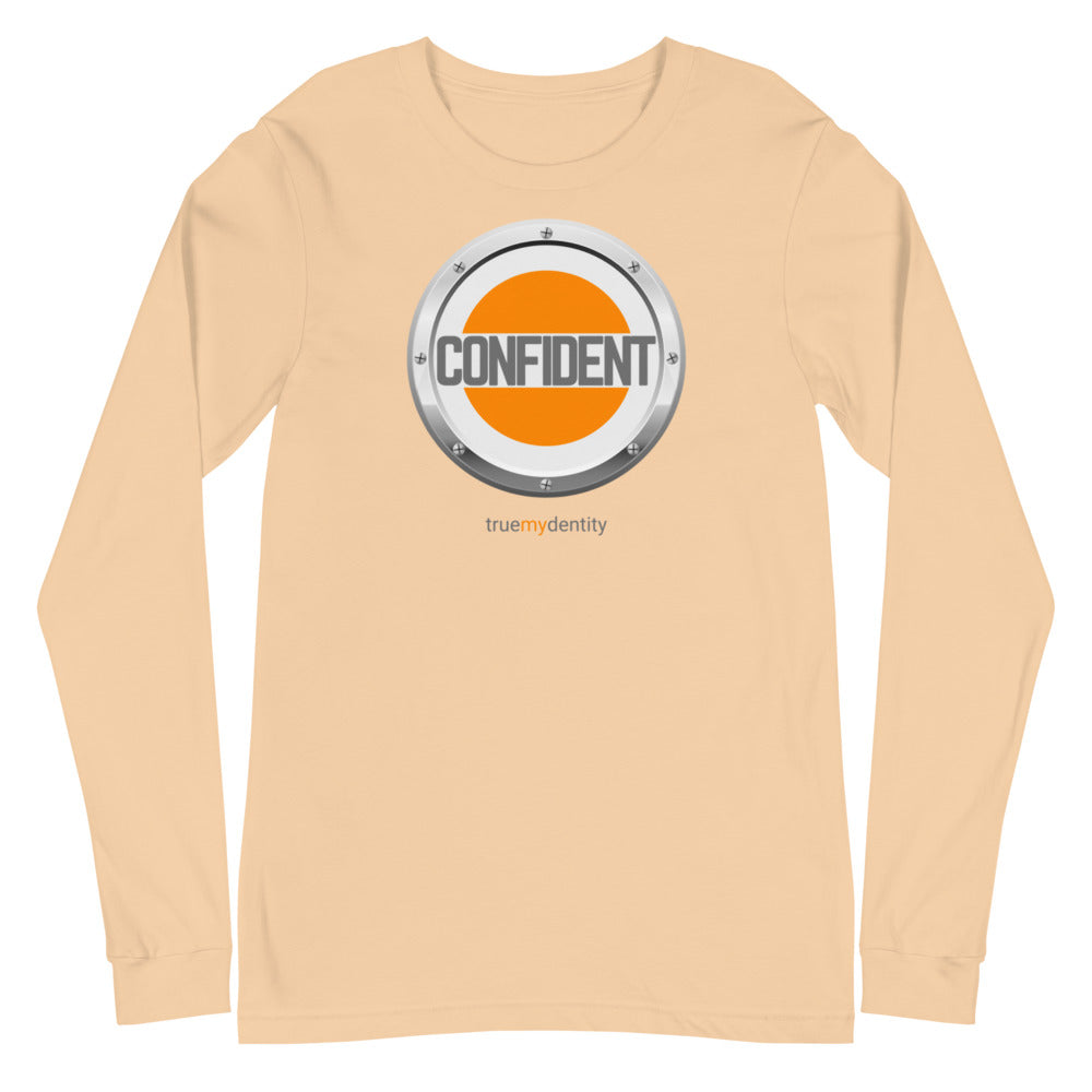 CONFIDENT Long Sleeve Shirt Core Design | Unisex