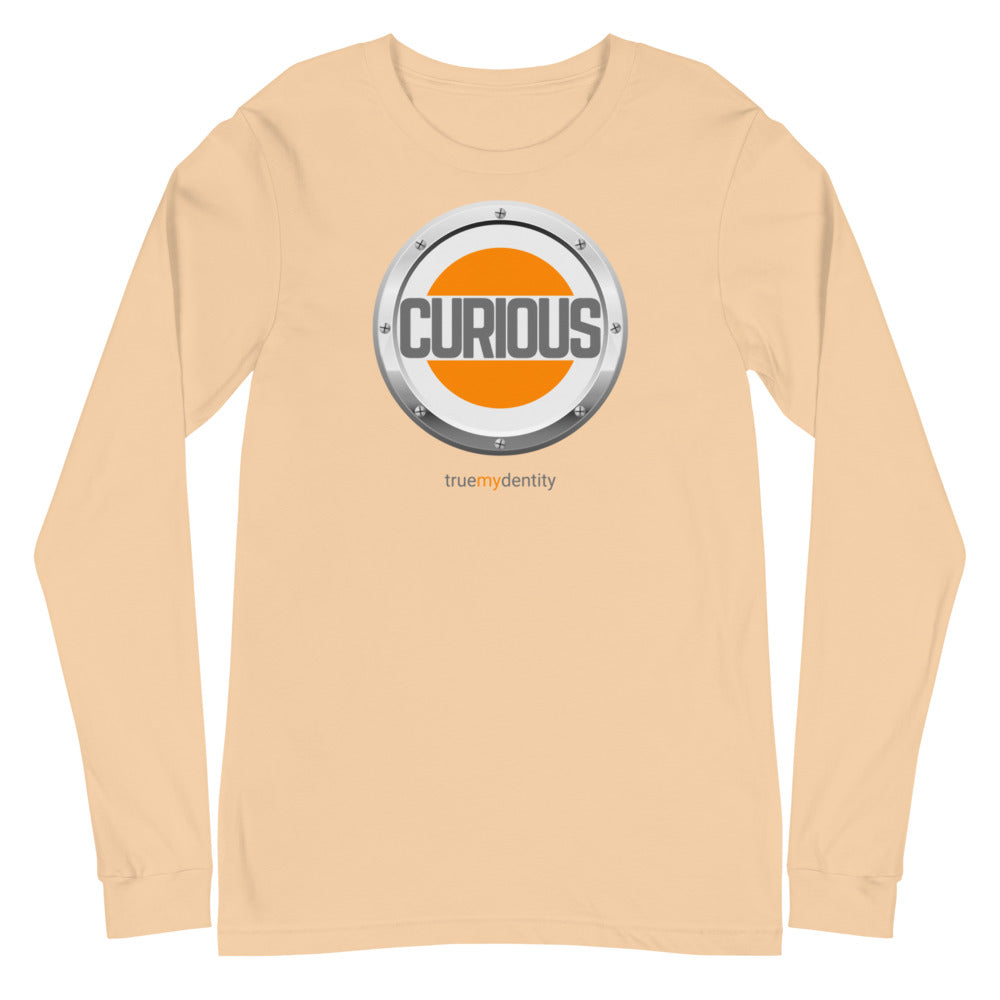 CURIOUS Long Sleeve Shirt Core Design | Unisex