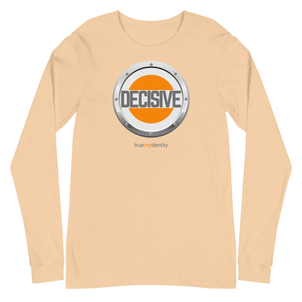 DECISIVE Long Sleeve Shirt Core Design | Unisex