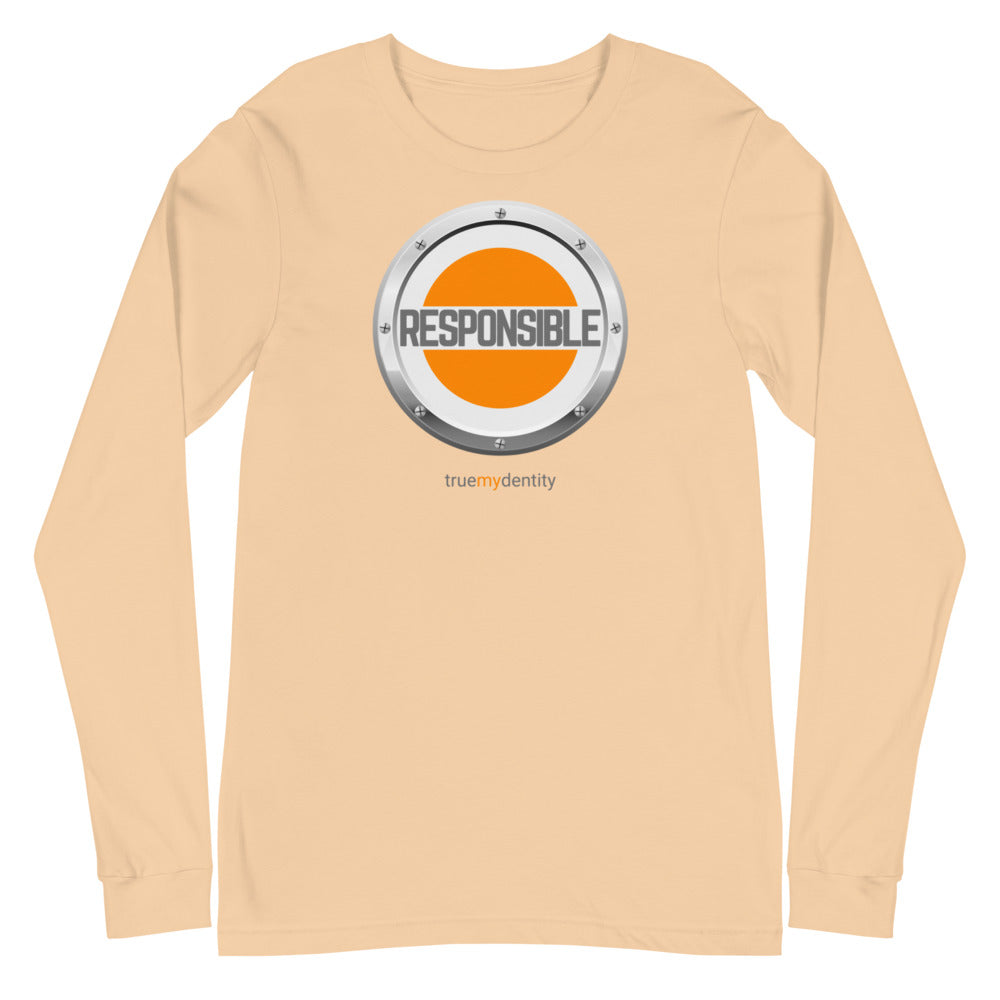 RESPONSIBLE Long Sleeve Shirt Core Design | Unisex