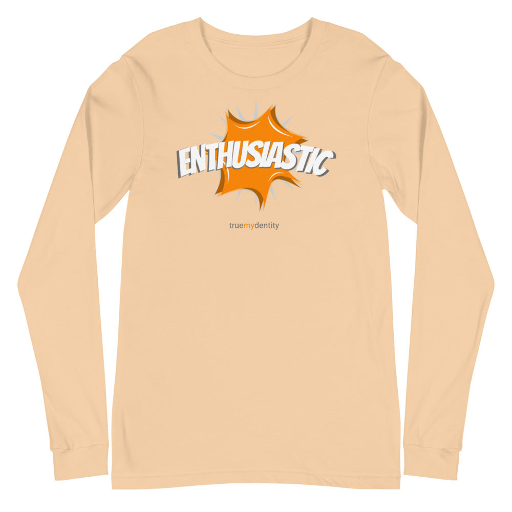 ENTHUSIASTIC Long Sleeve Shirt Action Design | Unisex