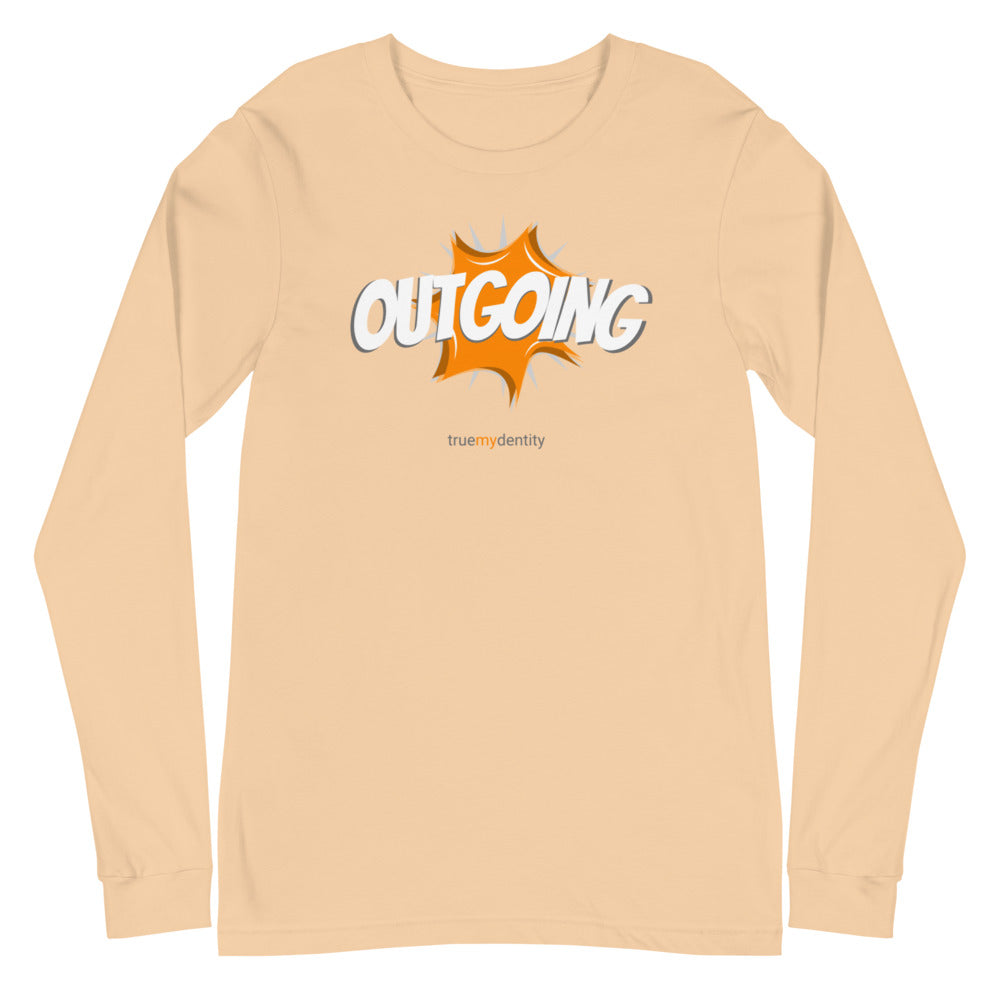 OUTGOING Long Sleeve Shirt Action Design | Unisex