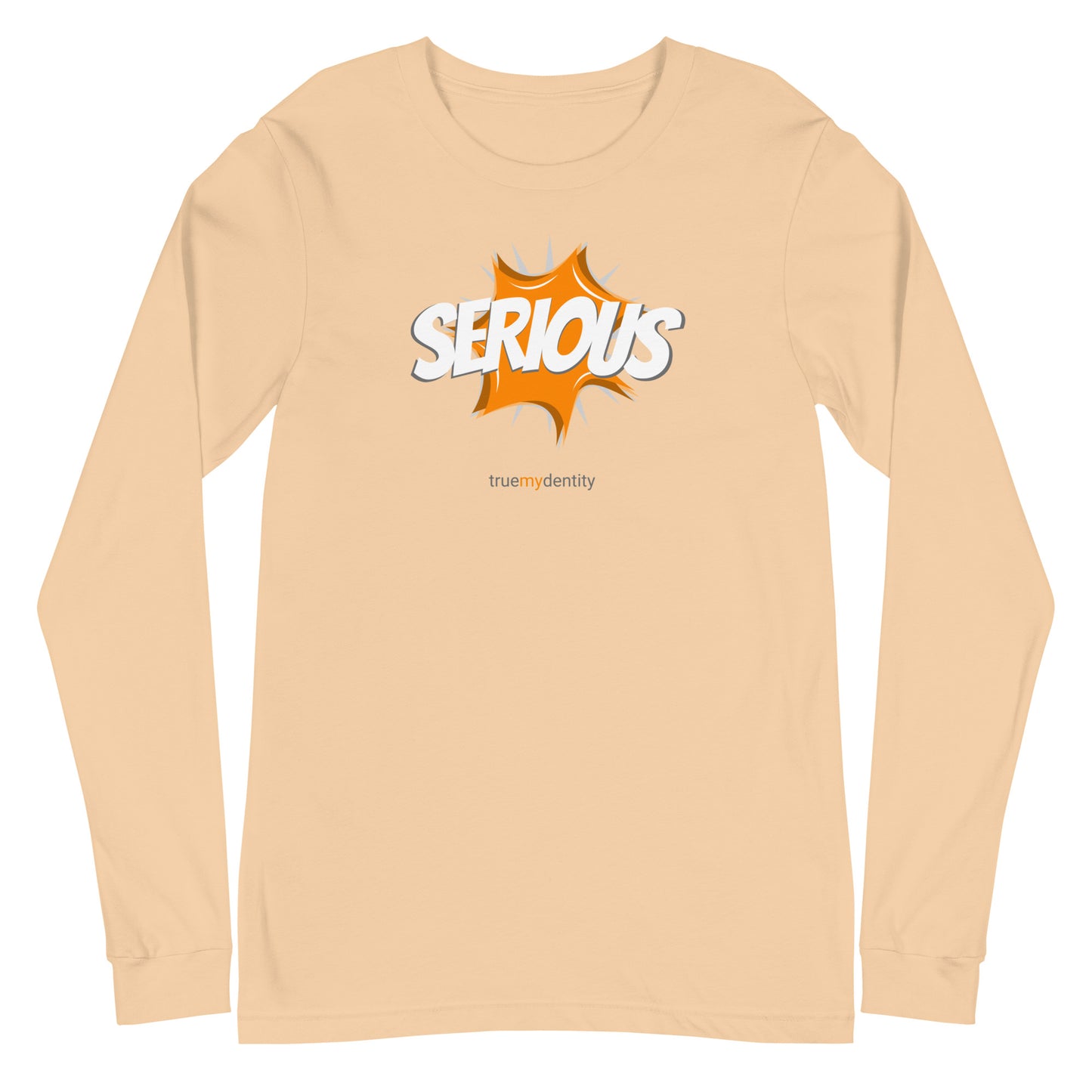SERIOUS Long Sleeve Shirt Action Design | Unisex