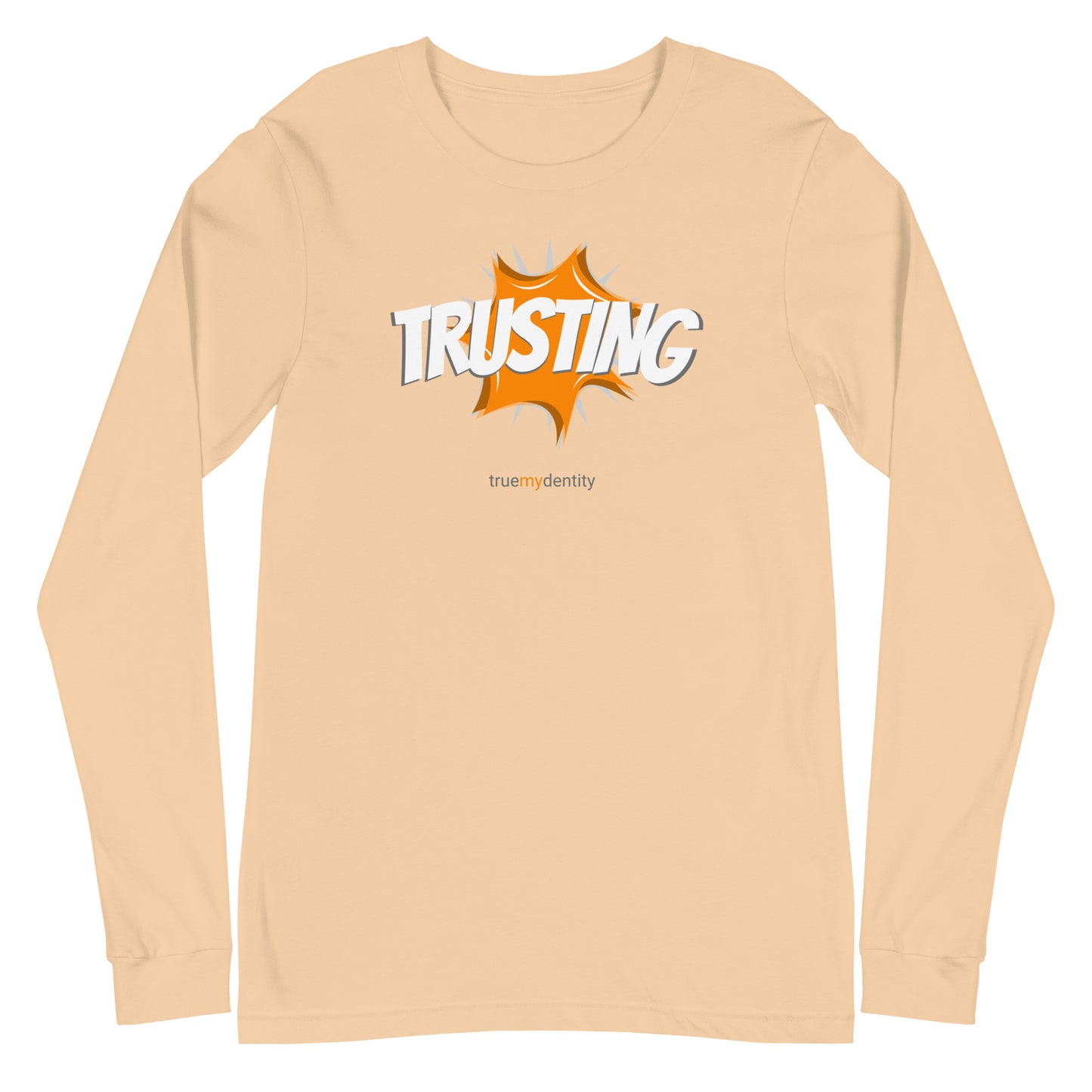 TRUSTING Long Sleeve Shirt Action Design | Unisex