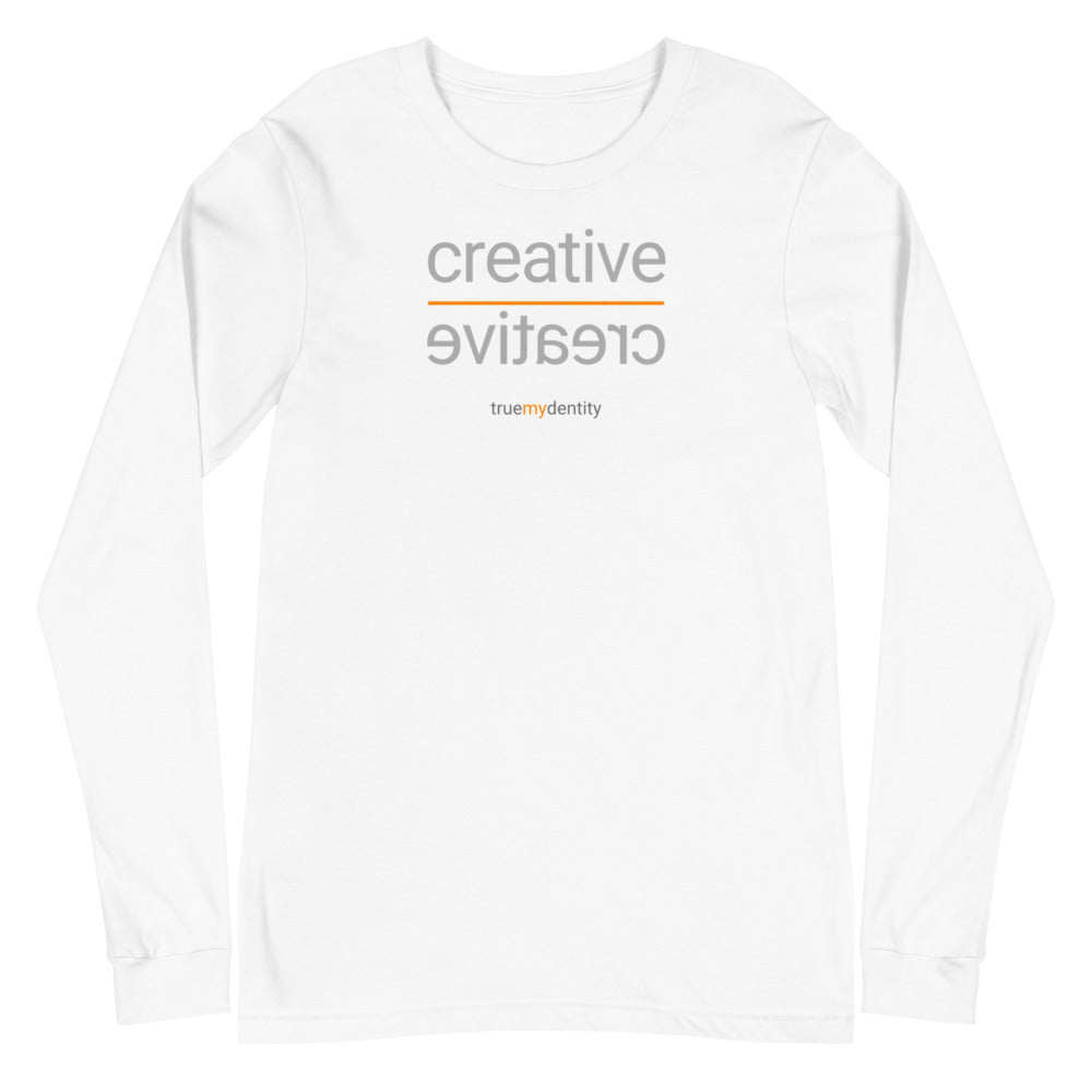CREATIVE Long Sleeve Shirt Reflection Design | Unisex