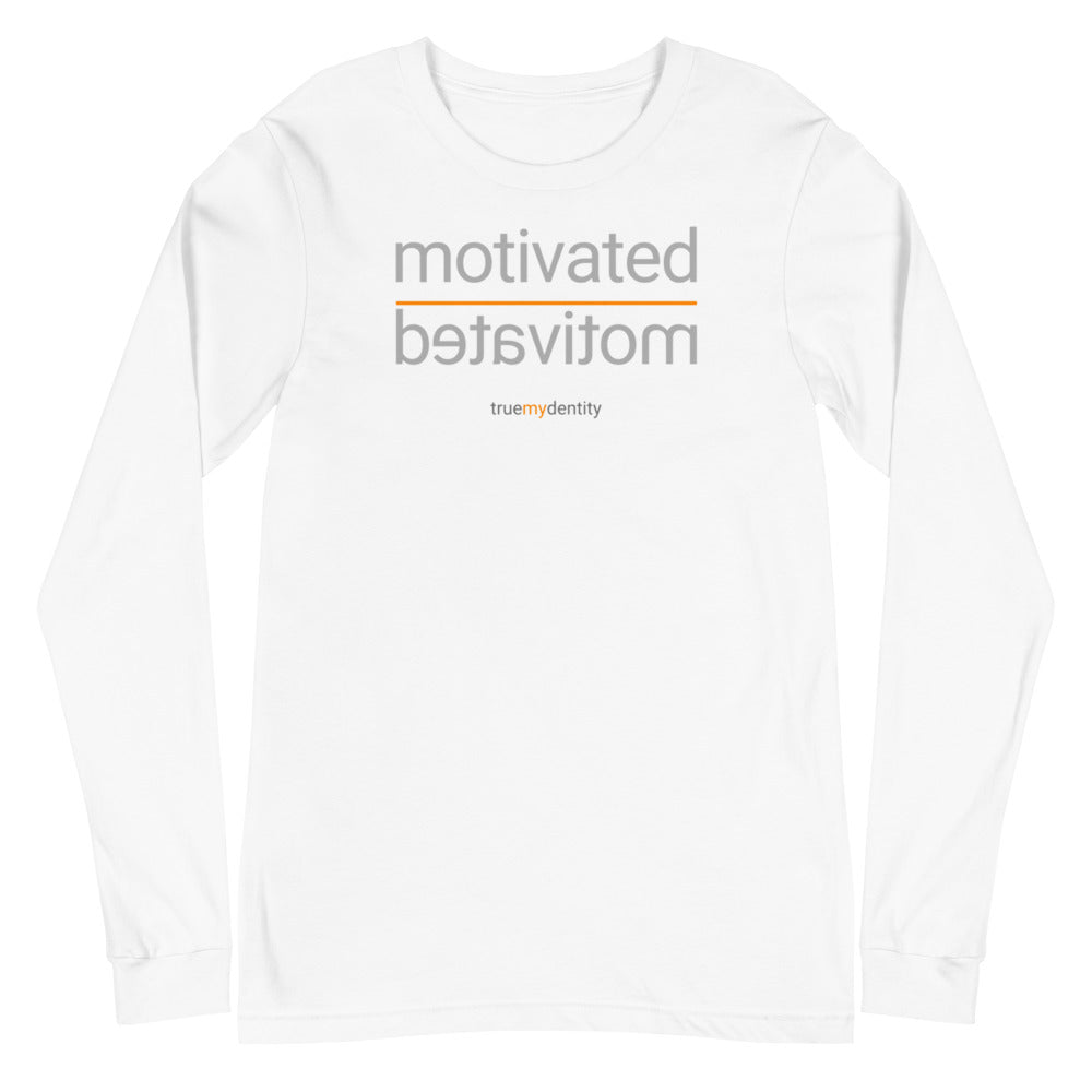 MOTIVATED Long Sleeve Shirt Reflection Design | Unisex