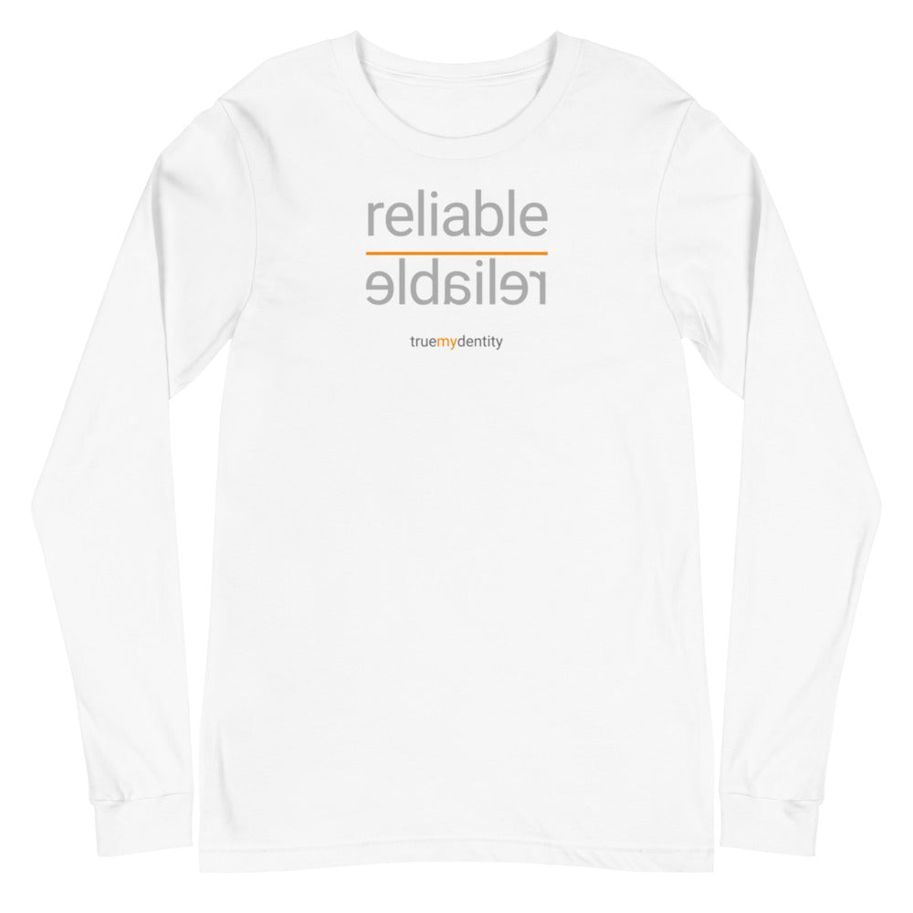 RELIABLE Long Sleeve Shirt Reflection Design | Unisex